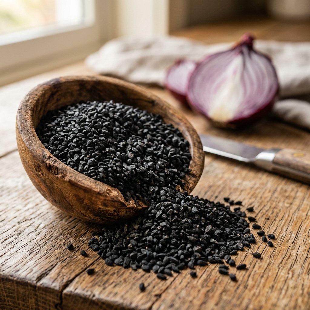 Onion Seeds Shape